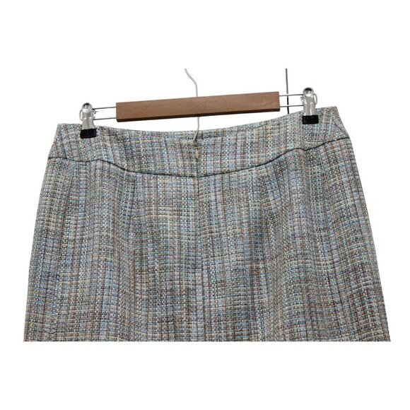 Pendleton Pencil Skirt Size 10 Petite Cotton Wool Tweed Preppy Business Casual - Picture 8 of 10